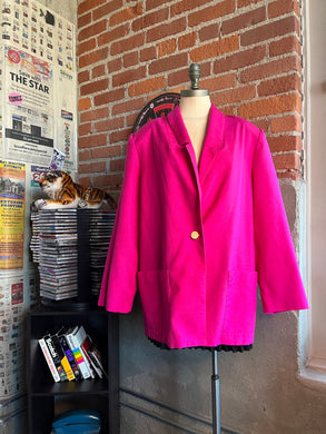 Vintage Hot Pink Blazer