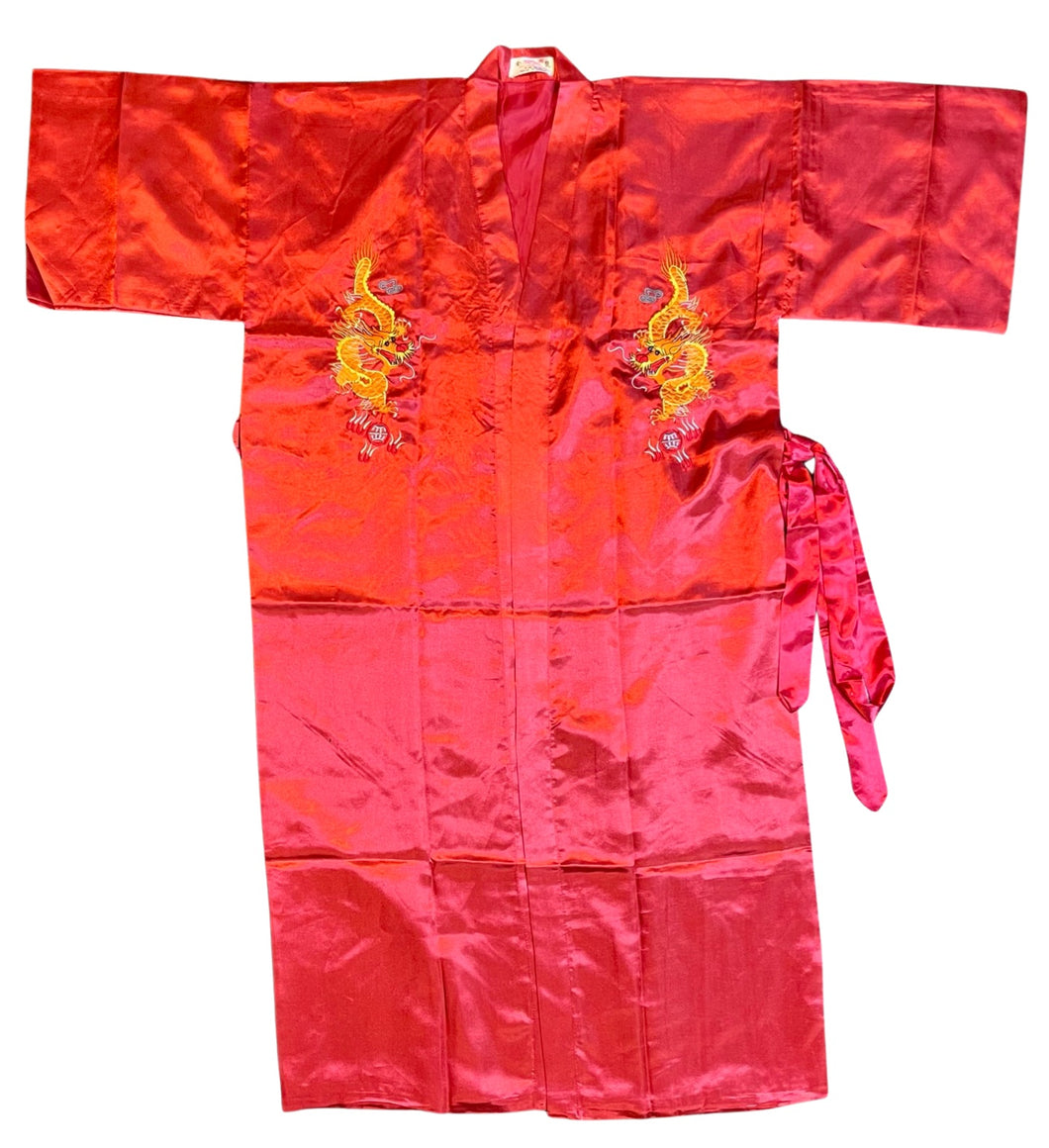 Vintage Red Dragon Robe